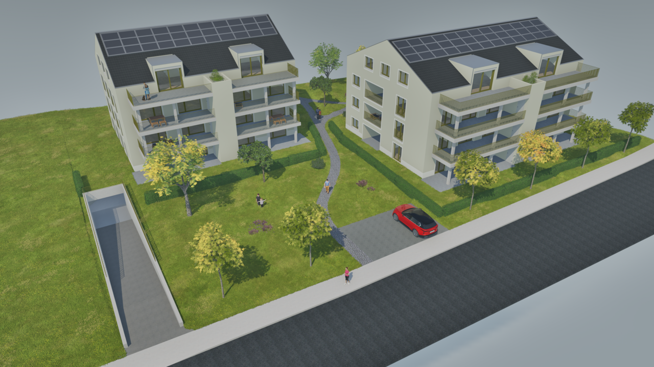 Waltpark - Erste Visualisierungen