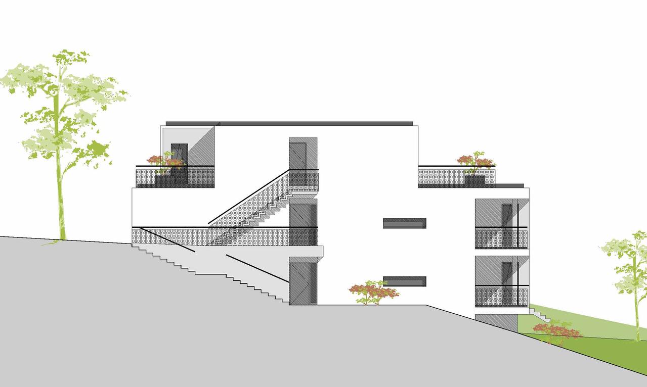 Aarvista - Dreifamilienhaus vor der Fertigstellung