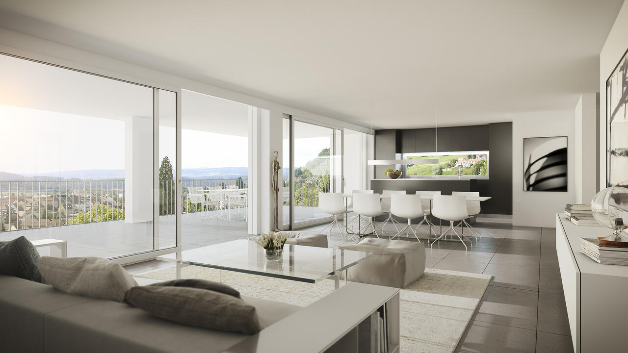 Aarvista - Bauprojekt Krewo Immobilien AG und Hunziker Baumanagement AG