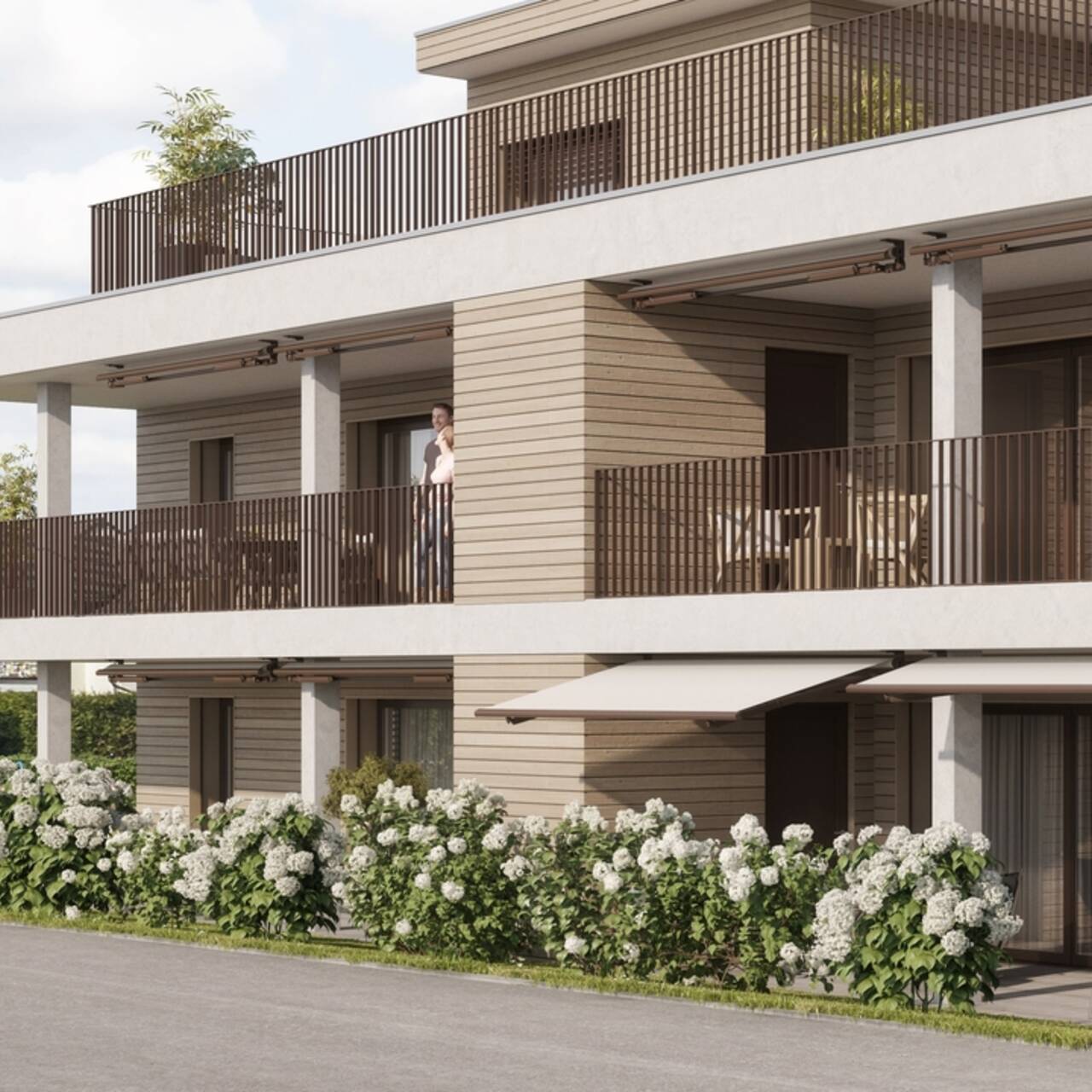 Oberzelgli by Krewo - Riesige Terrassen erweitern den Wohnraum