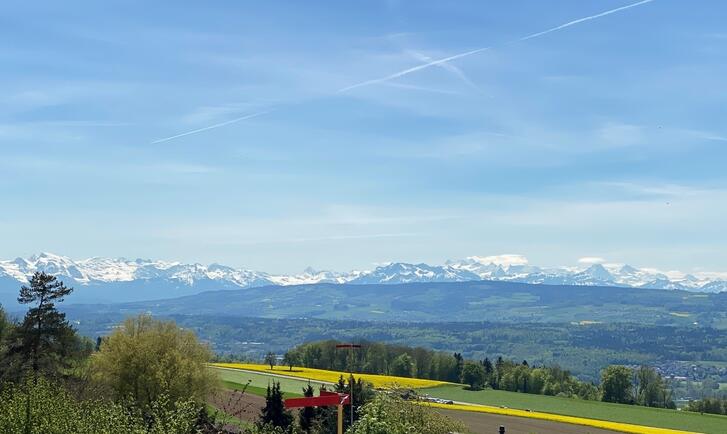 Herrliche Landschaft am Panoramaweg Herrliche Landschaft am Panoramaweg