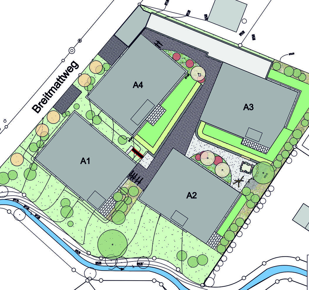 Gebäude Ensemble Rüstelbächli