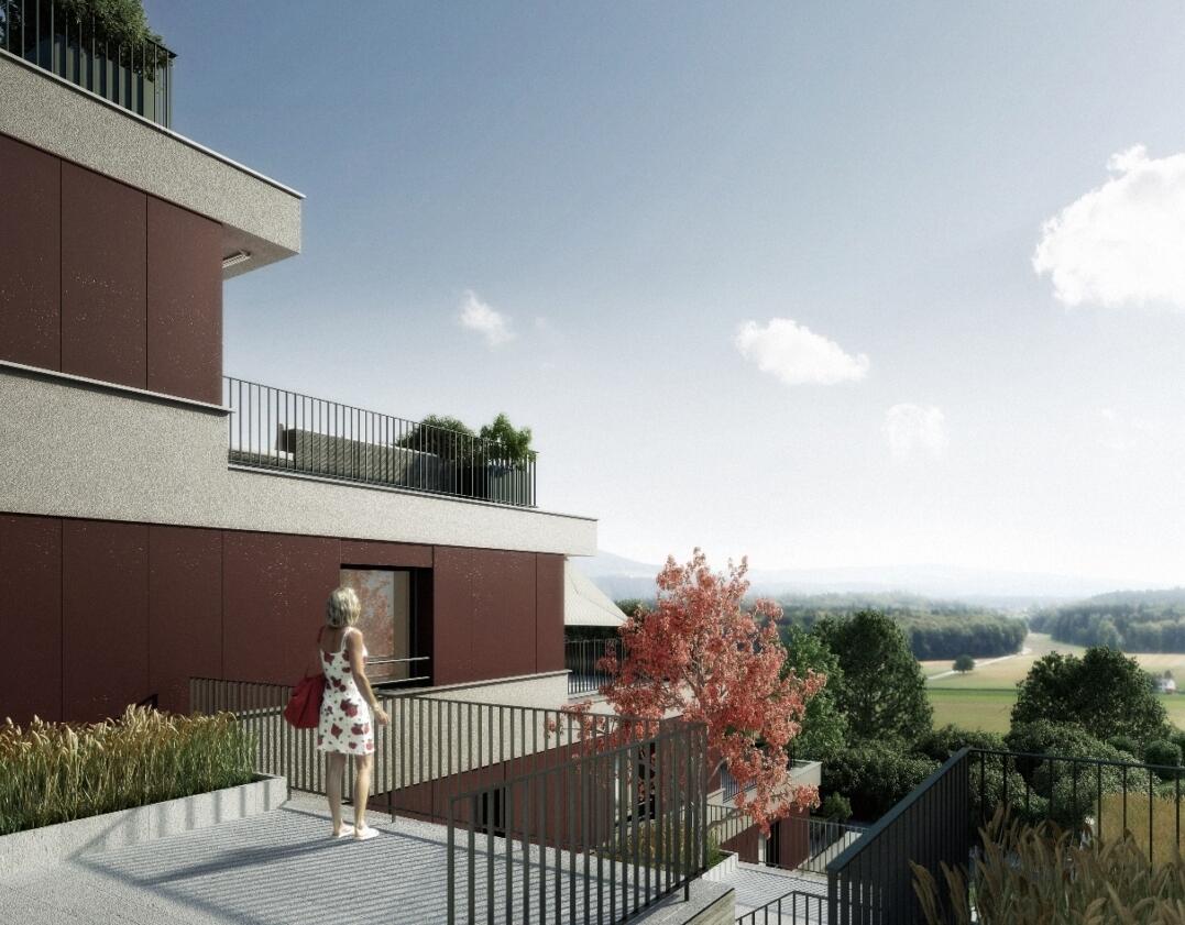 Terrassenhaus Überbauung Rebhügel Schafisheim