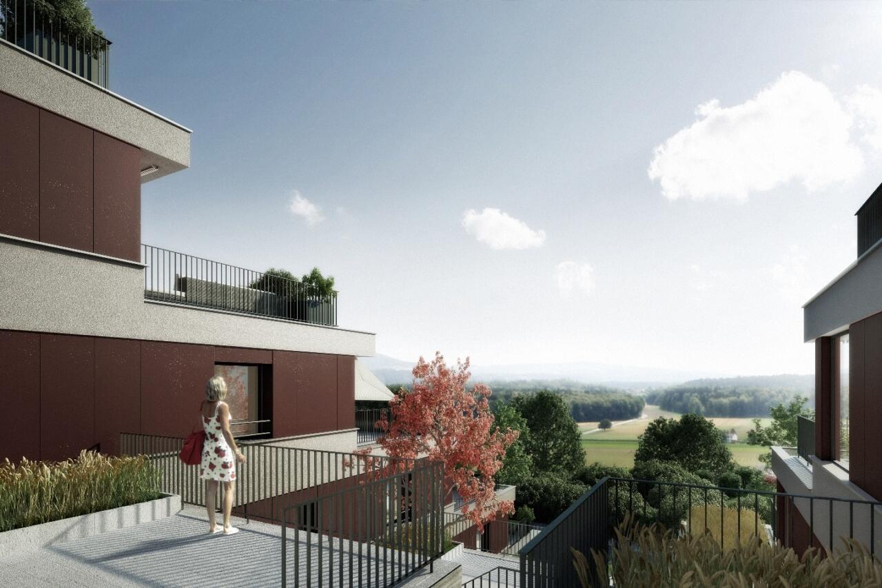 Terrassenhaus Überbauung Rebhügel Schafisheim