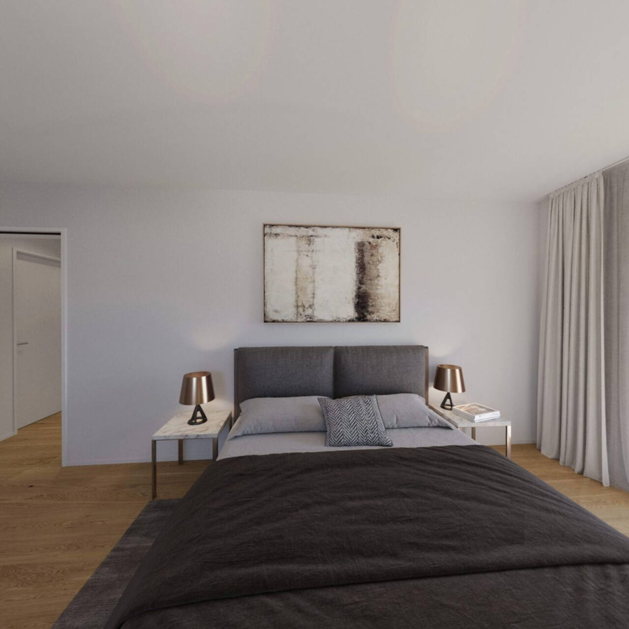 Elternschlafzimmer mit Bad En Suite