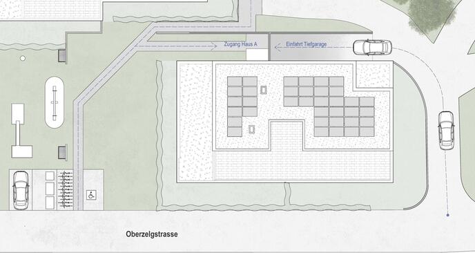 Situationsplan Oberzelgli Situationsplan Oberzelgli