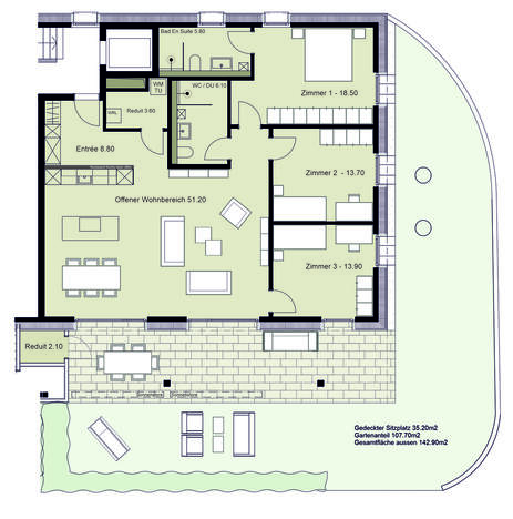 Grundriss A1 - Print A4