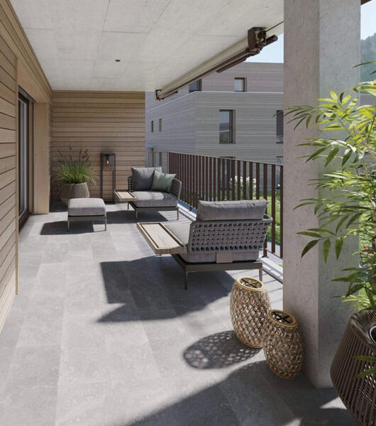 Terrasse und Gartenbereich
