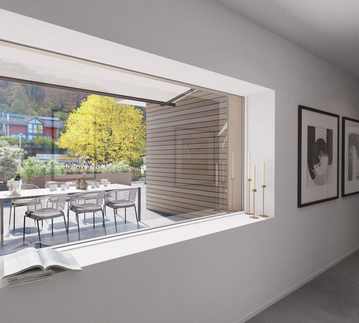 Highlight - Entrée mit Panoramafenster